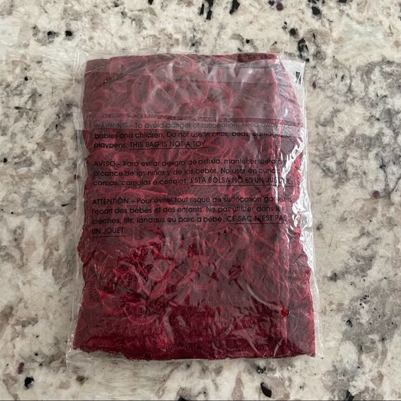 Torrid Bralette - Lace Racerback Burgundy 2X NWT - Picture 5 of 6